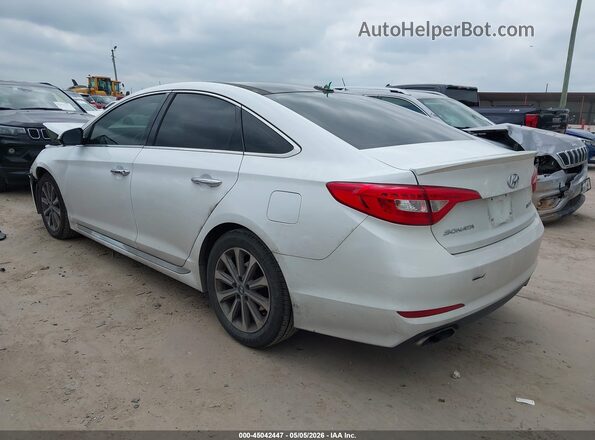 5NPE34AFXGH299873 2016 HYUNDAI SONATA White უკანა მარცხენა