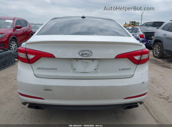 5NPE34AFXGH299873 2016 HYUNDAI SONATA White 