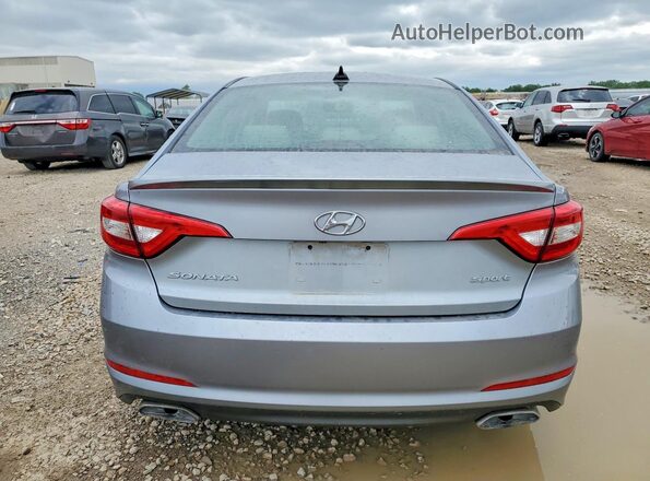 5NPE34AFXGH345623 2016 HYUNDAI SONATA Gray 