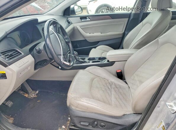 5NPE34AFXGH345623 2016 HYUNDAI SONATA Gray 