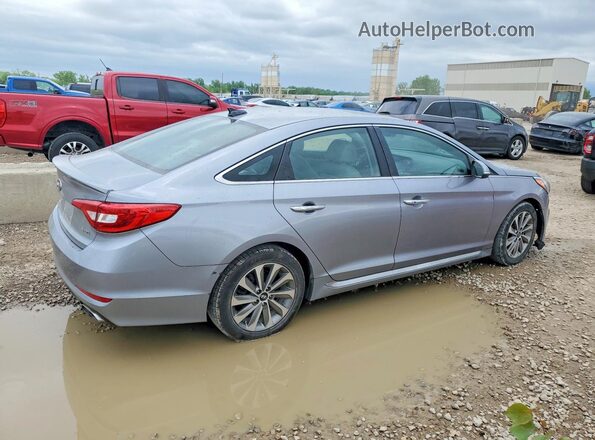 5NPE34AFXGH345623 2016 HYUNDAI SONATA Gray 
