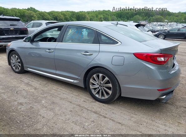 5NPE34AFXGH421163 2016 HYUNDAI SONATA Black Tył lewy