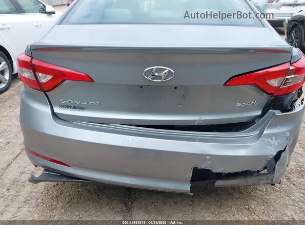 5NPE34AFXGH421163 2016 HYUNDAI SONATA Black Widok z przodu