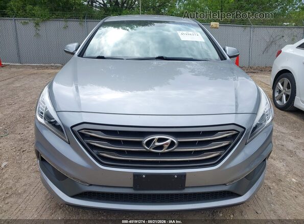 5NPE34AFXGH421163 2016 HYUNDAI SONATA Black Widok wnętrza z tyłu
