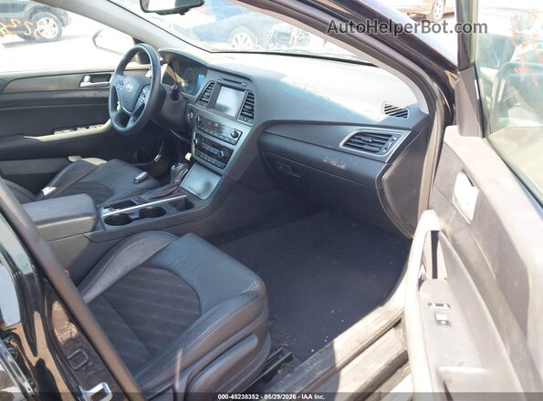 5NPE34AFXGH435371 2016 HYUNDAI SONATA Black Vista interior delantera