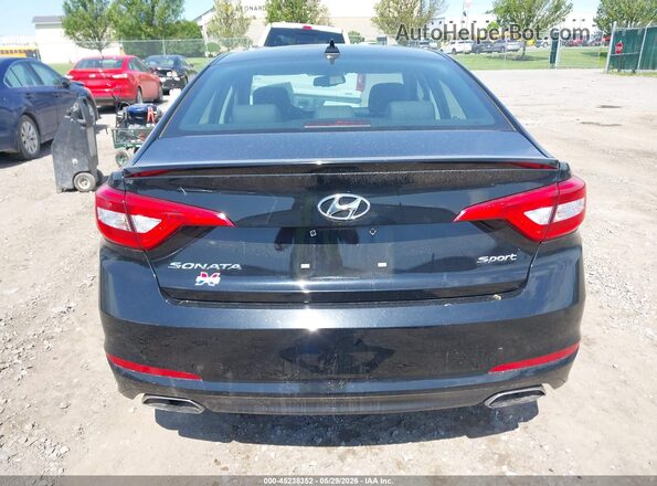 5NPE34AFXGH435371 2016 HYUNDAI SONATA Black 