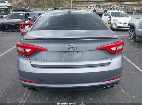 5NPE34AFXHH481476 2017 HYUNDAI SONATA Серебряный 