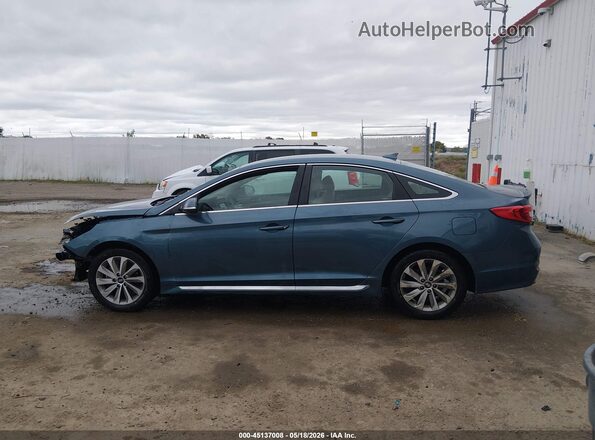5NPE34AFXHH556984 2017 HYUNDAI SONATA Blue სალონის 360-გრადუსიანი ხედი