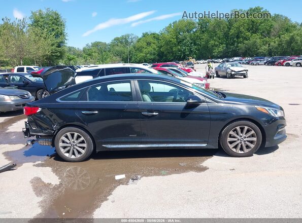 5NPE34AFXHH578807 2017 HYUNDAI SONATA Black Vista interior de 360 grados