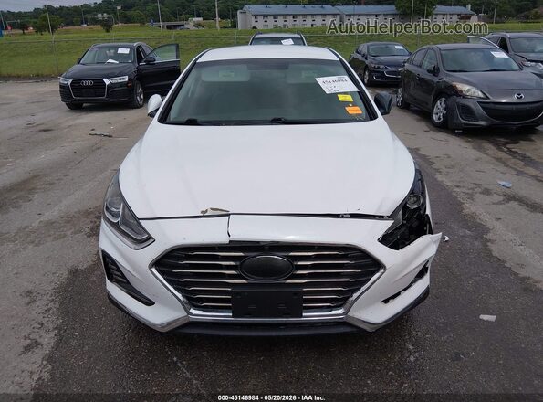 5NPE34AFXJH635867 2018 HYUNDAI SONATA White 