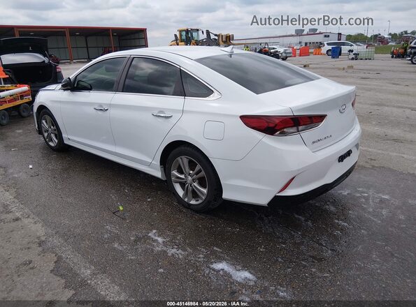 5NPE34AFXJH635867 2018 HYUNDAI SONATA White Հետևի ձախ