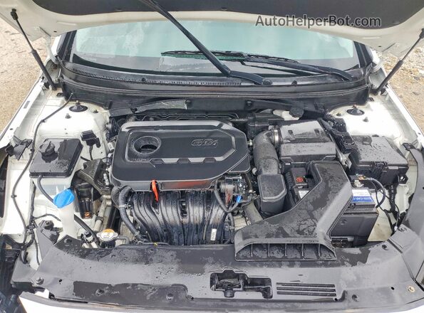 5NPE34AFXJH638574 2018 HYUNDAI SONATA White 