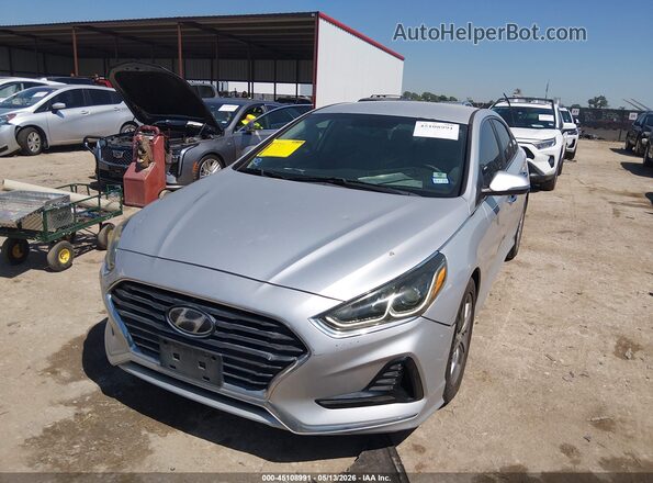 5NPE34AFXJH645993 2018 HYUNDAI SONATA Silver 