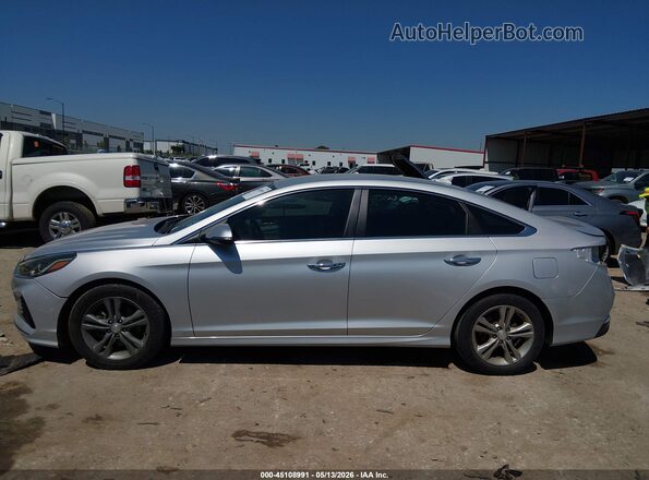 5NPE34AFXJH645993 2018 HYUNDAI SONATA Silver 