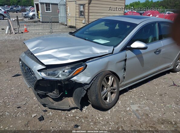 5NPE34AFXJH712544 2018 HYUNDAI SONATA Silver 