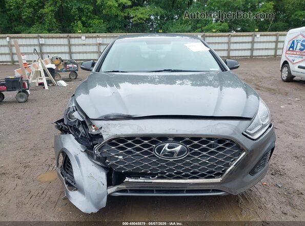 5NPE34AFXKH776097 2019 HYUNDAI SONATA Gray 