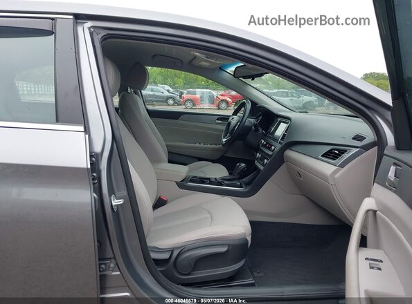 5NPE34AFXKH776097 2019 HYUNDAI SONATA Gray 