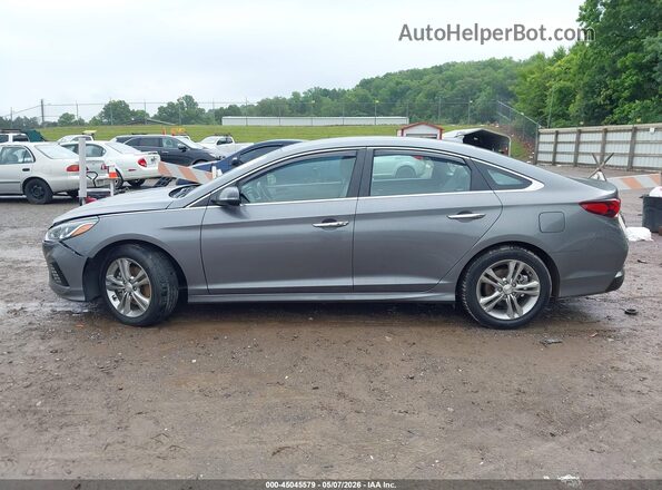 5NPE34AFXKH776097 2019 HYUNDAI SONATA Gray 