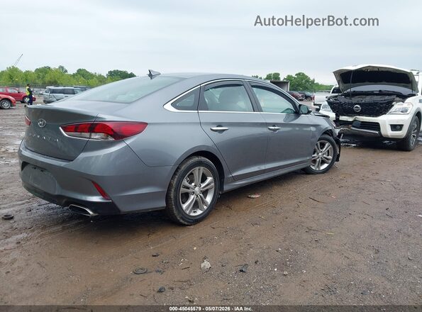 5NPE34AFXKH776097 2019 HYUNDAI SONATA Gray 