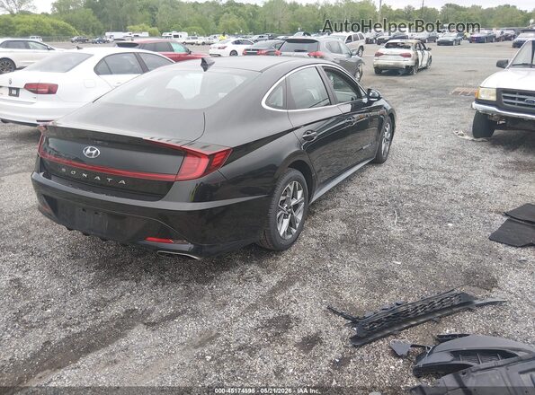 5NPEF4JA0LH062167 2020 HYUNDAI SONATA Black უკანა მარჯვენა