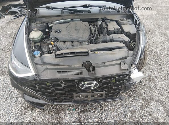 5NPEF4JA0LH062167 2020 HYUNDAI SONATA Black უკანა ხედი