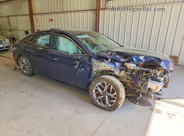 5NPEF4JA1MH079061 2021 HYUNDAI SONATA Blue 