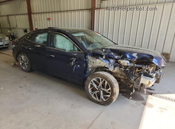 5NPEF4JA1MH079061 2021 HYUNDAI SONATA Blue 