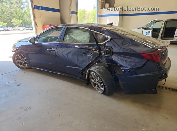 5NPEF4JA1MH079061 2021 HYUNDAI SONATA Blue 