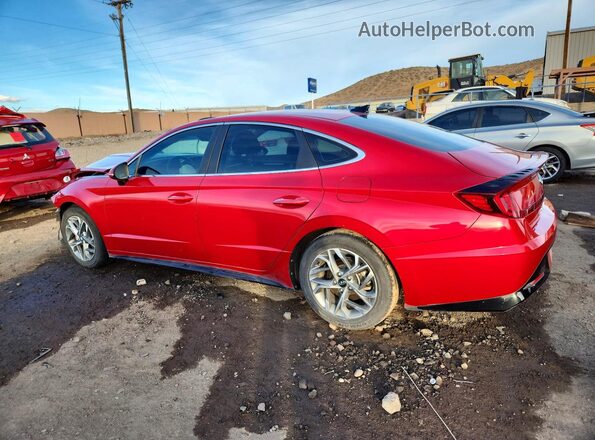 5NPEF4JA2LH002486 2020 HYUNDAI SONATA Red 