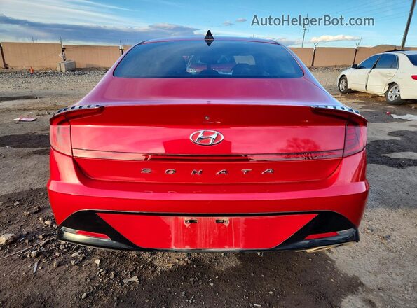 5NPEF4JA2LH002486 2020 HYUNDAI SONATA Red 