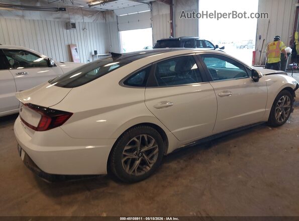 5NPEF4JA2LH050957 2020 HYUNDAI SONATA White Հետևի աջ