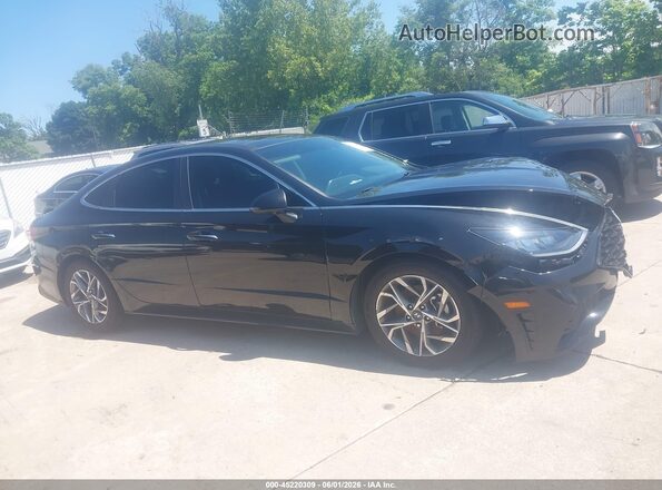 5NPEF4JA2LH053874 2020 HYUNDAI SONATA Black Vista interior trasera