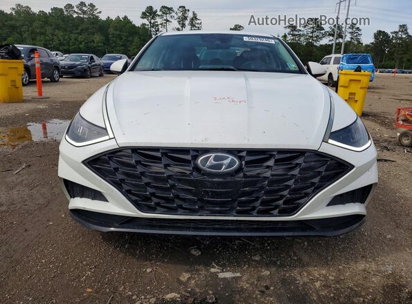 5NPEF4JA3LH007681 2020 HYUNDAI SONATA White 