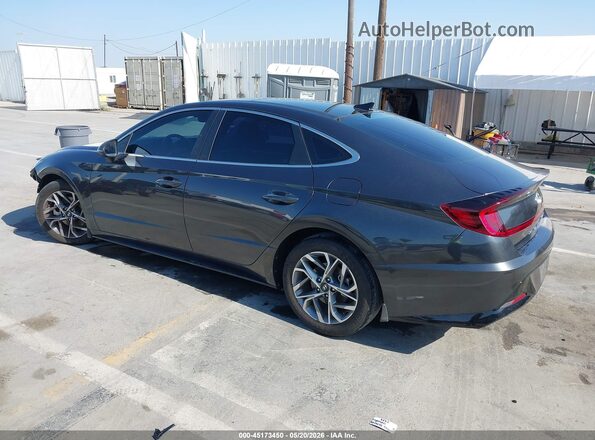 5NPEF4JA3LH057478 2020 HYUNDAI SONATA Black Trasero izquierdo
