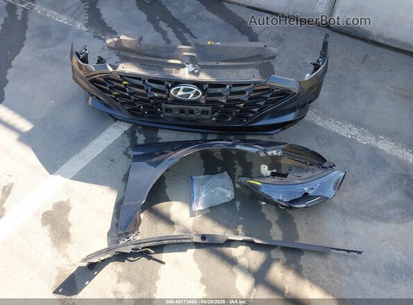 5NPEF4JA3LH057478 2020 HYUNDAI SONATA Black Vista del cuadro de instrumentos