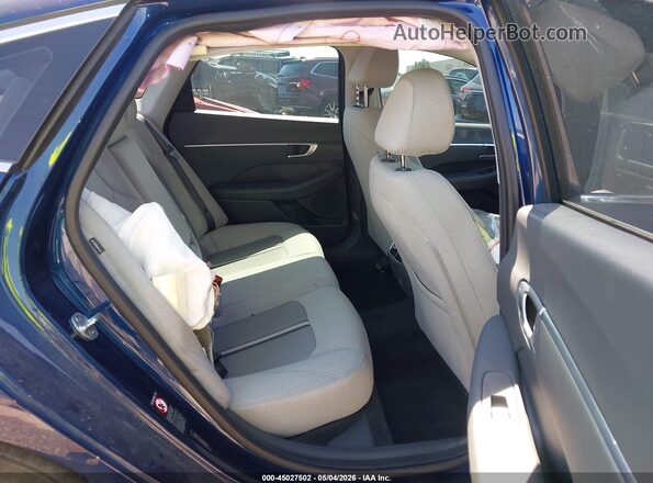 5NPEF4JA4MH084514 2021 HYUNDAI SONATA Blue VIN sticker view