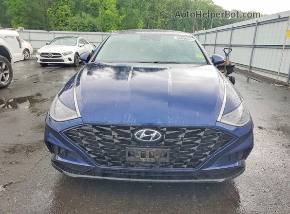 5NPEF4JA4MH102798 2021 HYUNDAI SONATA Синий 
