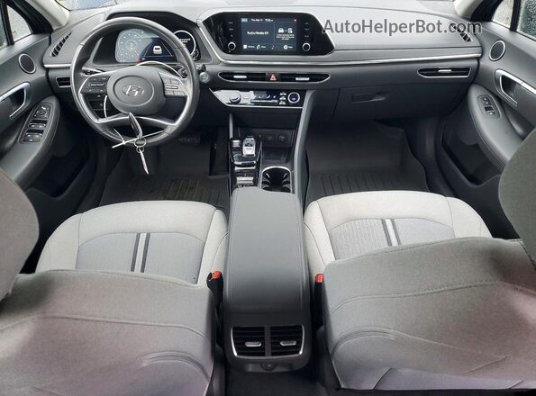 5NPEF4JA4MH102798 2021 HYUNDAI SONATA Синий 