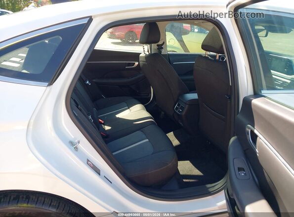 5NPEF4JA6MH083686 2021 HYUNDAI SONATA White VIN sticker view