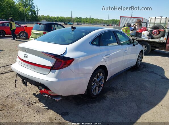 5NPEF4JA6MH083686 2021 HYUNDAI SONATA White Rear right