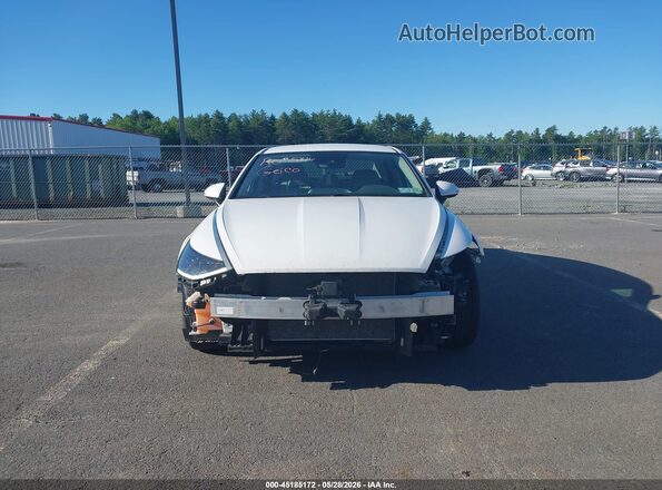 5NPEF4JA8LH015453 2020 HYUNDAI SONATA White Սարքավորումների վահանակի տեսք