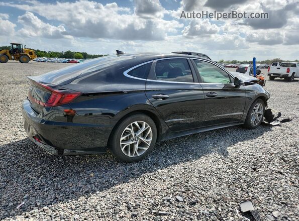 5NPEF4JA8LH016599 2020 HYUNDAI SONATA Black უკანა მარჯვენა