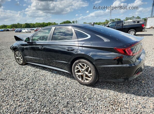 5NPEF4JA8LH016599 2020 HYUNDAI SONATA Black უკანა მარცხენა