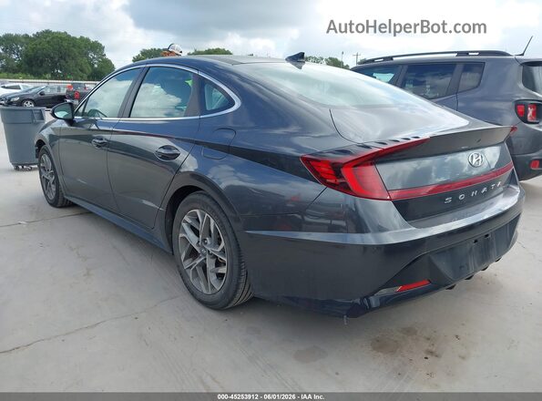 5NPEF4JA9LH001772 2020 HYUNDAI SONATA Gray Trasero izquierdo