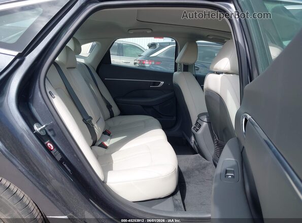 5NPEF4JA9LH001772 2020 HYUNDAI SONATA Gray Vista de la etiqueta del VIN