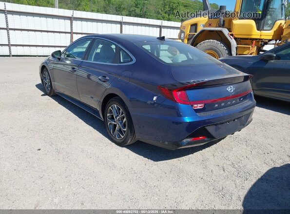 5NPEF4JAXLH015616 2020 HYUNDAI SONATA Blue 