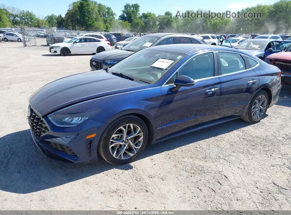 5NPEF4JAXLH015616 2020 HYUNDAI SONATA Blue 