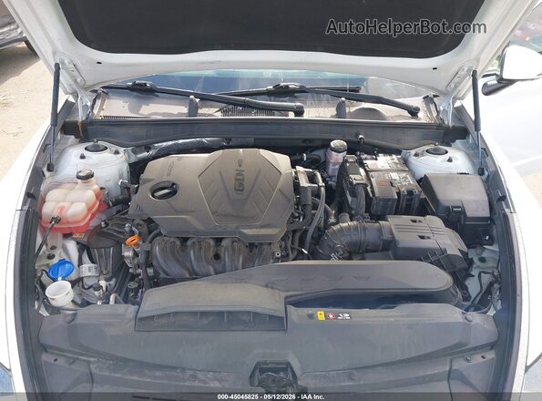 5NPEF4JAXMH110937 2021 HYUNDAI SONATA White Вид ззаду
