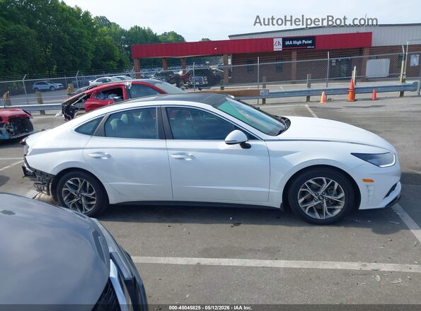 5NPEF4JAXMH110937 2021 HYUNDAI SONATA White Панорамний вид салону 360°