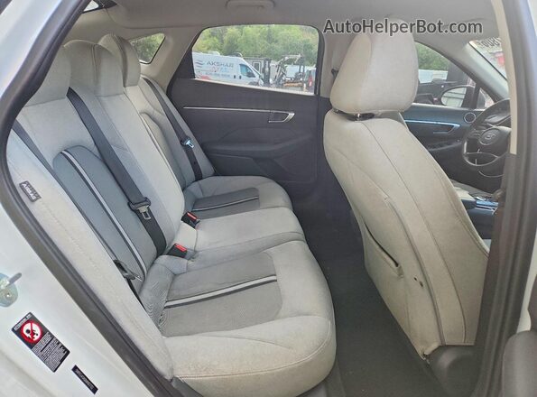 5NPEG4JA0MH077122 2021 HYUNDAI SONATA White 